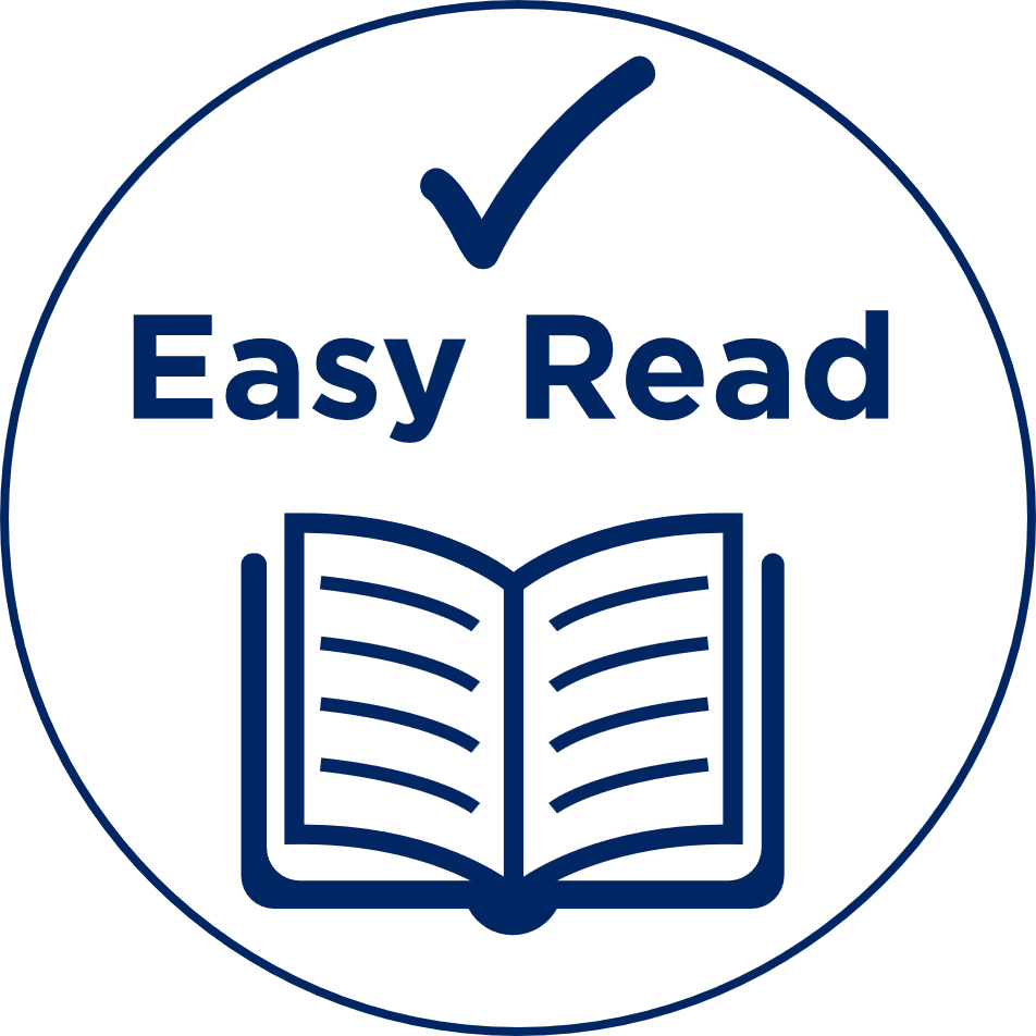 The Easy Read logo.