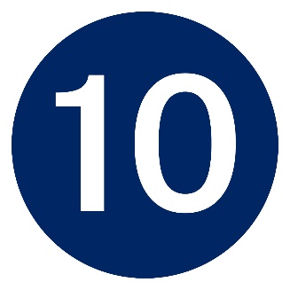 The number '10'.